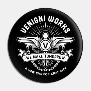 Venigni Works Emblem Pin