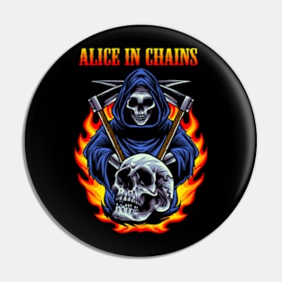 IN CHAINS BAND Pin