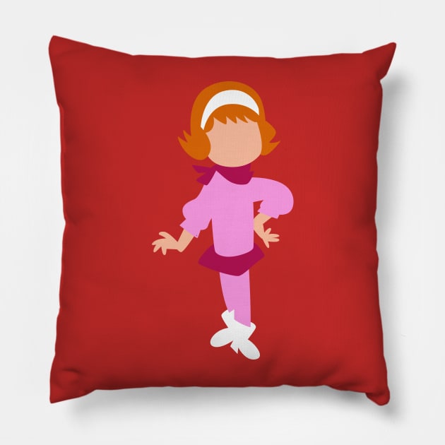 Kid Daphne Blake Pillow by karlaestrada