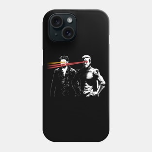 Funny Superhero Villain 90's Retro Movie Parody Mashup Phone Case