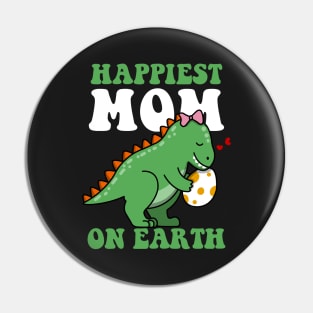 Cute Dinosaur Mom Pin