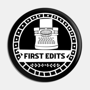 Writing & First Edits Pin