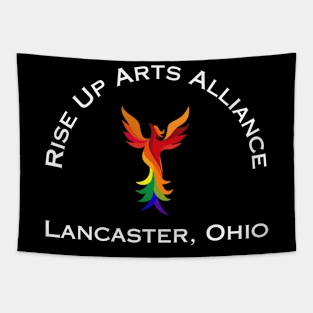 Rise Up Arts Alliance Logo V2 Tapestry