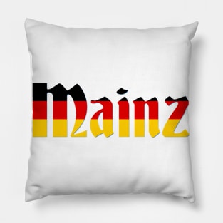 Most Beautiful Town of MAINZ Pillow