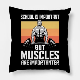 Funny Gym Quote t-shirt Pillow