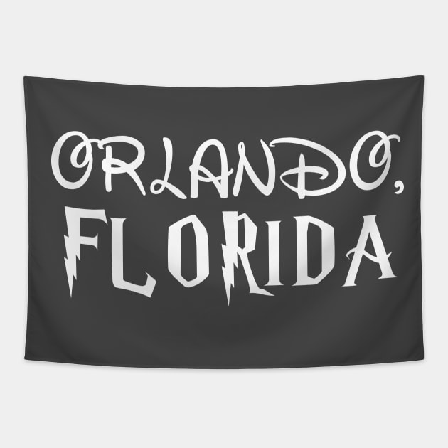 Orlando Vacation Tapestry by TaylorsTees