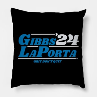 Gibbs - LaPorta '24 Grit Don't Quit Pillow