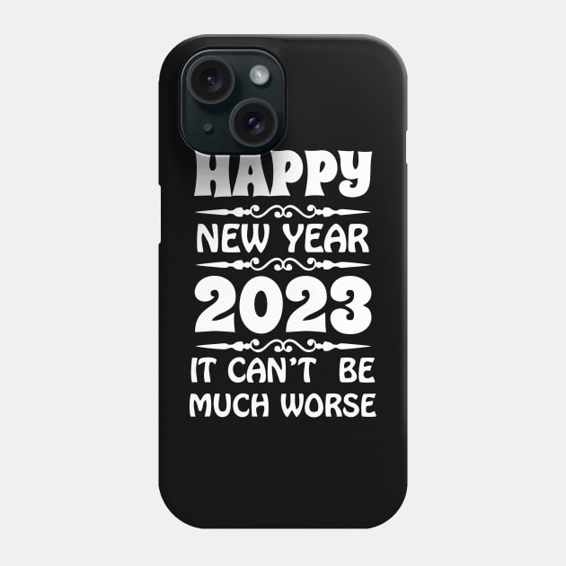 MERRY CHRISTMAS - HAPPY NEW YEAR 2023 Phone Case by levelsart