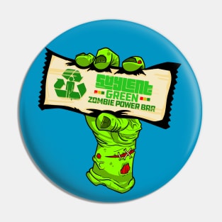 Zombie Power Bars Pin