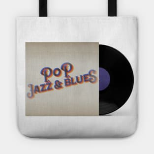 VINTAGE VINYL JAZZ POP BLUES Tote