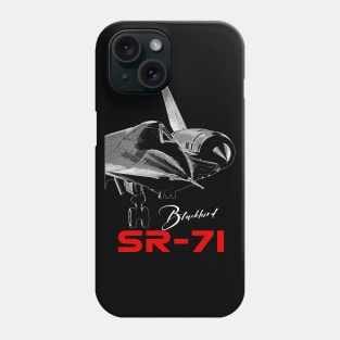 SR-71 Blackbird Us Air Force Aircraft Phone Case