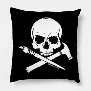 Builders Jolly rodger Pillow