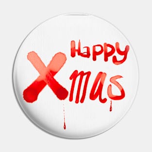 Happy Xmas Pin