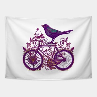 City  Bike Tapestry