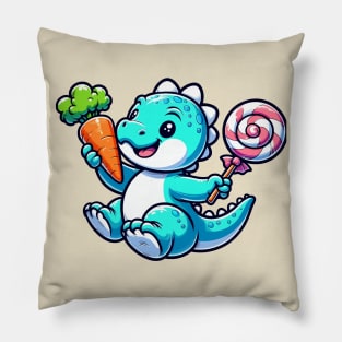 Dino Candy or Carrot Pillow