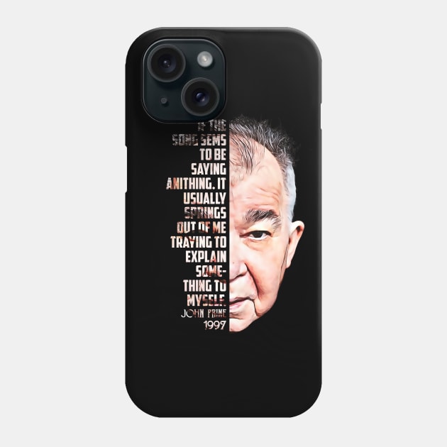 Special Present John Prine Music Gifts For Fan Phone Case by OliviaCookArt