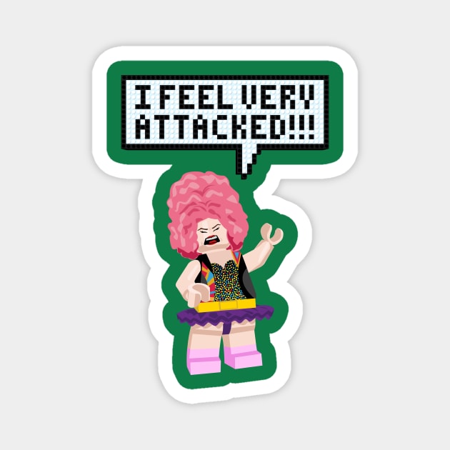 Laganja Lego from Drag Race Untucked Magnet by dragover