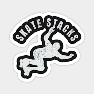 Skate Stacks - Freestyle skating Shirt Magnet