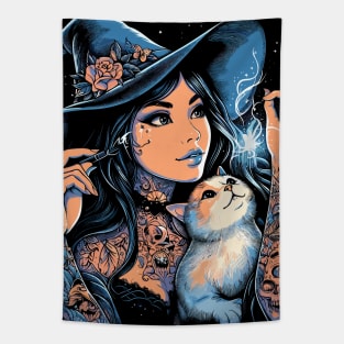 Witchy magic tricks Tapestry