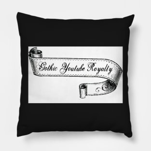 Gothic Youtube Royalty Pillow