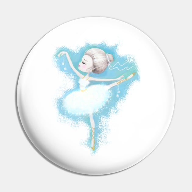 Ballerina doll Pin by mapetitepoupee