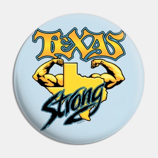 TEXAS STRONG Hurricane Harvey Fundraiser Pin