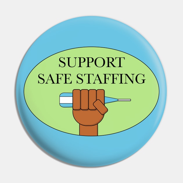 Support Safe Staffing - Fund Public Hospitals Pin by Football from the Left