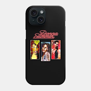 Sultry Sounds and Soulful Stares Donna Summer in Images Phone Case