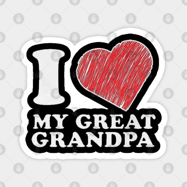 i love my great grandpa Magnet by thexsurgent