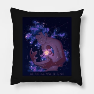 We Are All Made Of Stars Pillow