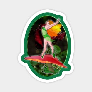 Dancing Fairy Garden Magnet