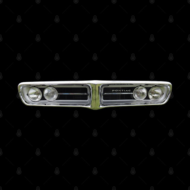 Pontiac Firebird classic 1960s American car minimalist grille photo by soitwouldseem