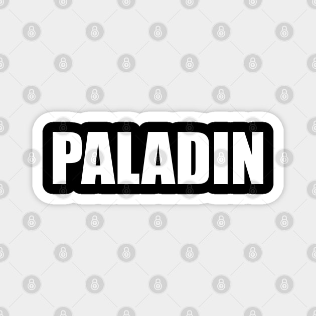 Paladin Magnet by DMcK Designs