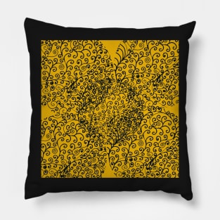 Zentangle Inspired Art Pillow