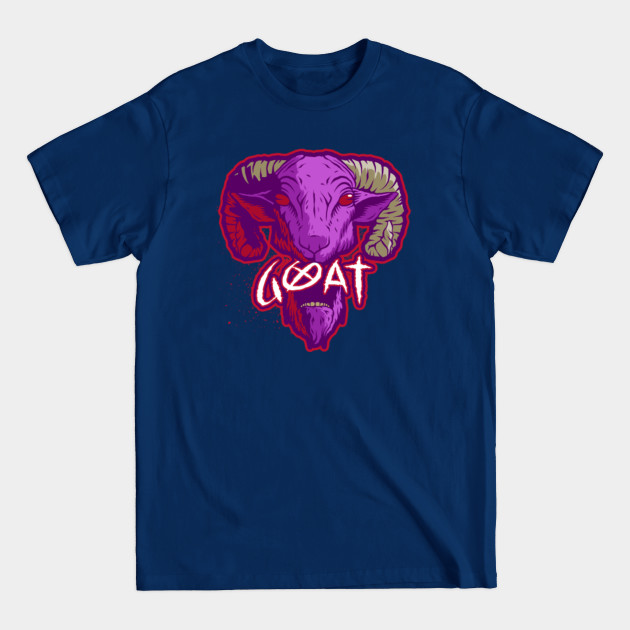 Discover Goat Greatest Of All Time - Satanic Goat - T-Shirt