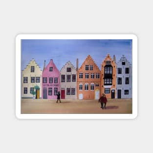 Houses of Brugge Magnet