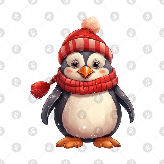 Santa Penguin by Chromatic Fusion Studio