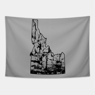 Rock Climbing Idaho Rock Climber State Map Tapestry