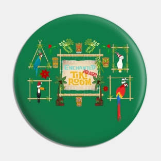 Enchanted Holiday Tiki Pin