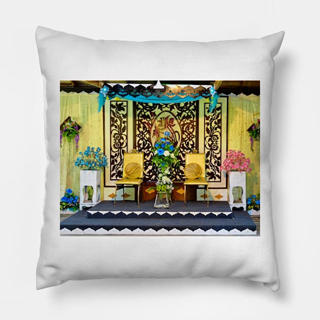 Johor Bahru Study 5 Pillow by bobmeyers