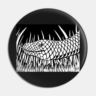 Snake In Grass Pin