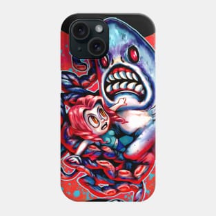 Sharktopus Attack ! Phone Case