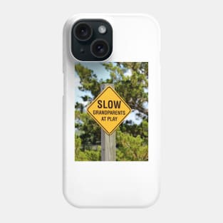 Caution Sign Phone Case