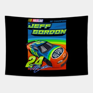 Jeff Gordon Nascar Tapestry