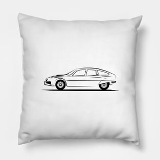 Citroen CX Black Pillow