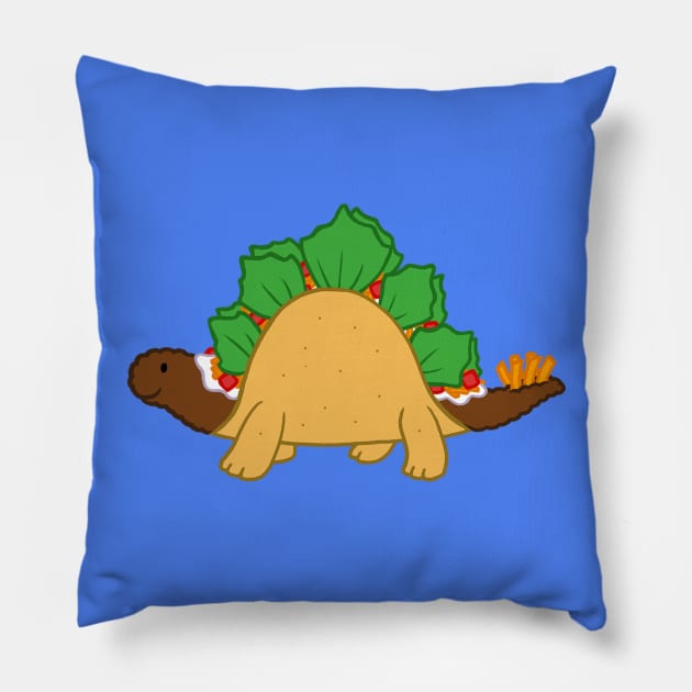 Stacosaurus Pillow by ToonSkribblez