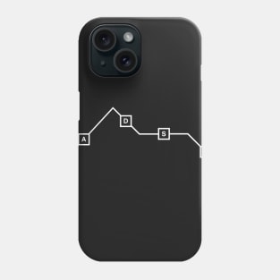 ADSR - Synthesizer Envelope Phone Case