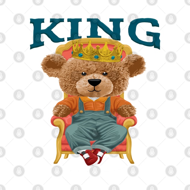 BEAR THE KING by Gouzka Creators 