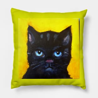 Cat mug shot 1 Pillow