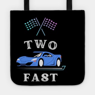 Two Fast 2 Curious - Pit Crew Birthday day Gifts T-Shirt Tote